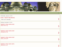 Tablet Screenshot of mayapurtvarchives.com